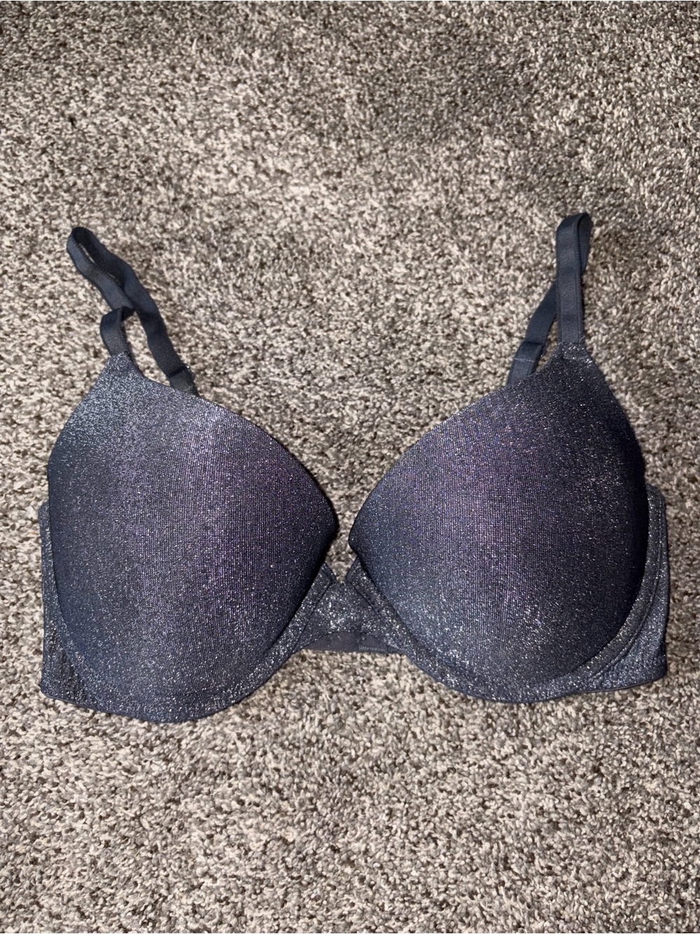 PINK Victoria's Secret Shimmery Push-Up Bra 34D